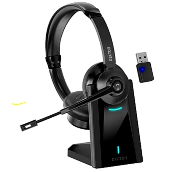Delton 35X Wireless Noise Canceling Bluetooth Stereo Headset - Picture 1 of 11